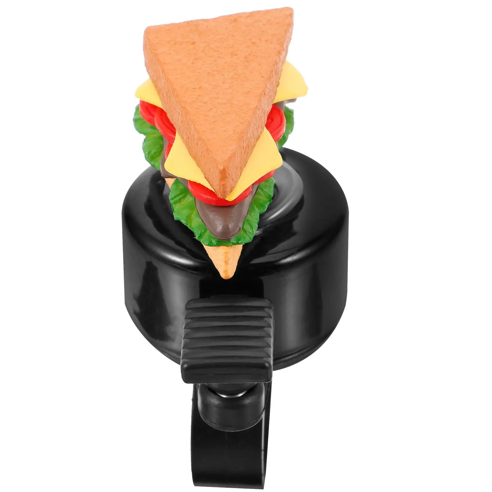 

Cartoon Burger Bike Bell for Kids Small Aluminum Alloy Bicycle Bell Loud Ringing Durable Material Mountain Bike Accessories