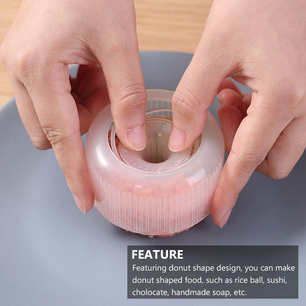 

2 Pcs Rice Ball Mold Form Baking Bread Cake Tray Bake Pierogi Food Sushi Cutting Bento Accessories