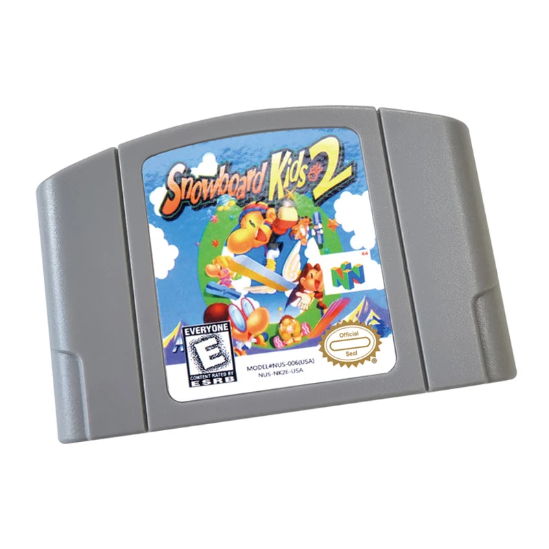 

N64 Game Card Cartridge Console US Version - 108-Snowboard Kids 2