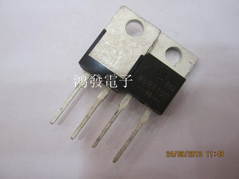 Chipset 10pcs/lot MUR8100 TO-220 new original