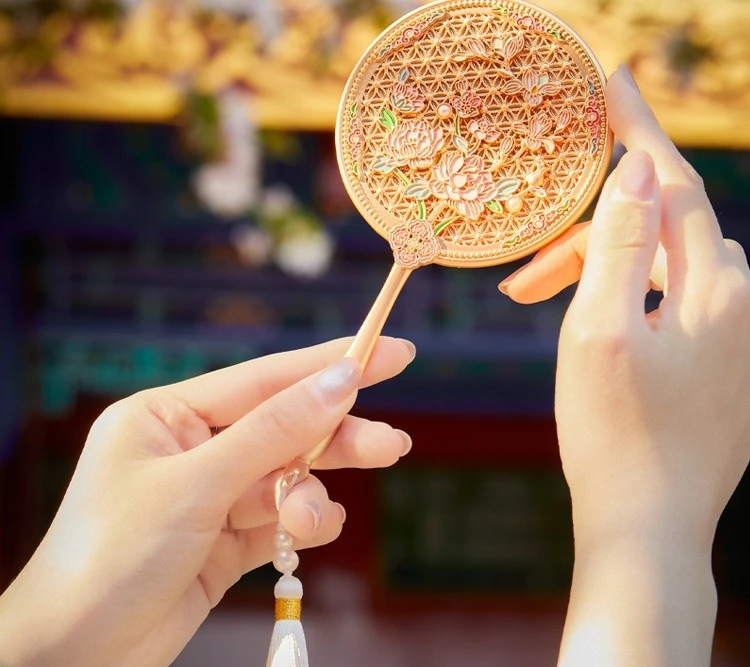 

Museum merchandise mirror antique birthday wedding Qixi Festival gift to girlfriend