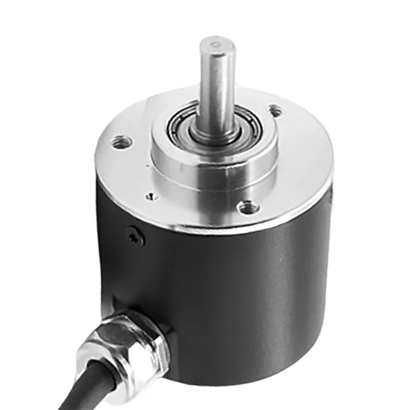 

12V Incremental Encoder 10-4096 P/R NPN Output with Reverse Polarity & Short Circuit Protection for CNC & Motion Control