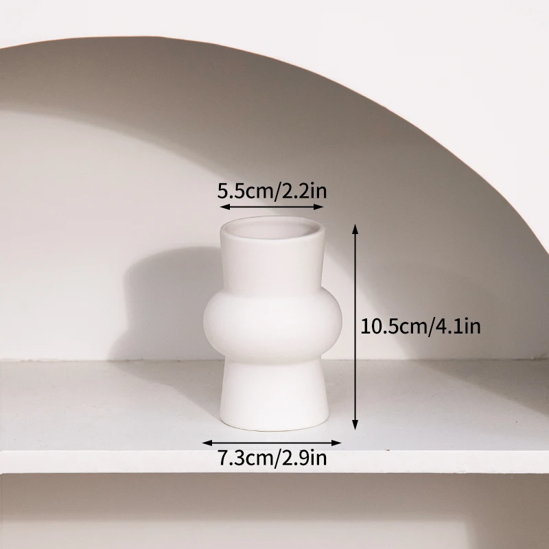Keramische vaas Gestapeld variant
