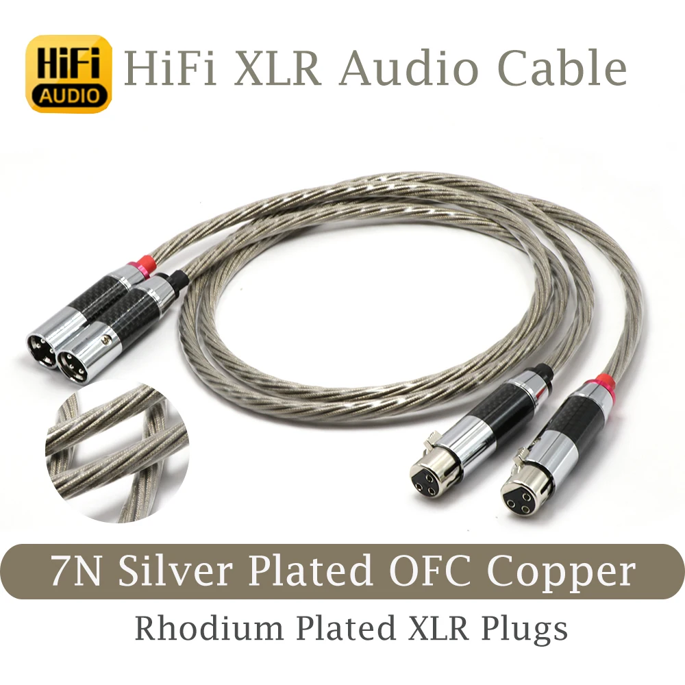 High Quality XLR Cable Balanced Wire Microphone Cord Male Female XLR Connector Line for CD Player Power Amplifier Mixing Console