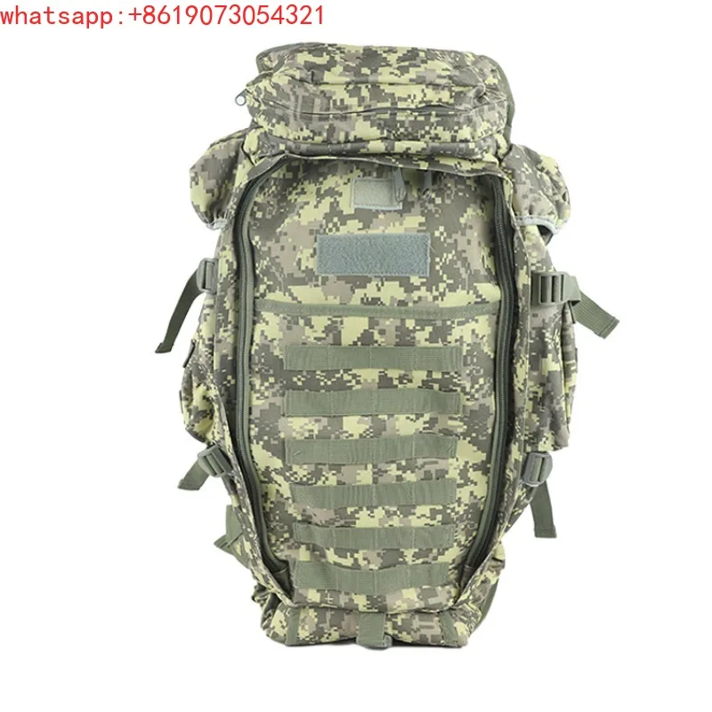 Waterproof splash large capacity camouflage tactical backpack sports bag field hiking bag travel rucksack