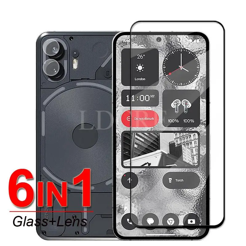 For Nothing Phone 2 Glass For Nothing Phone 2 Tempered Glass Screen Lens Protector Film Nothing Phone2 1 Glass