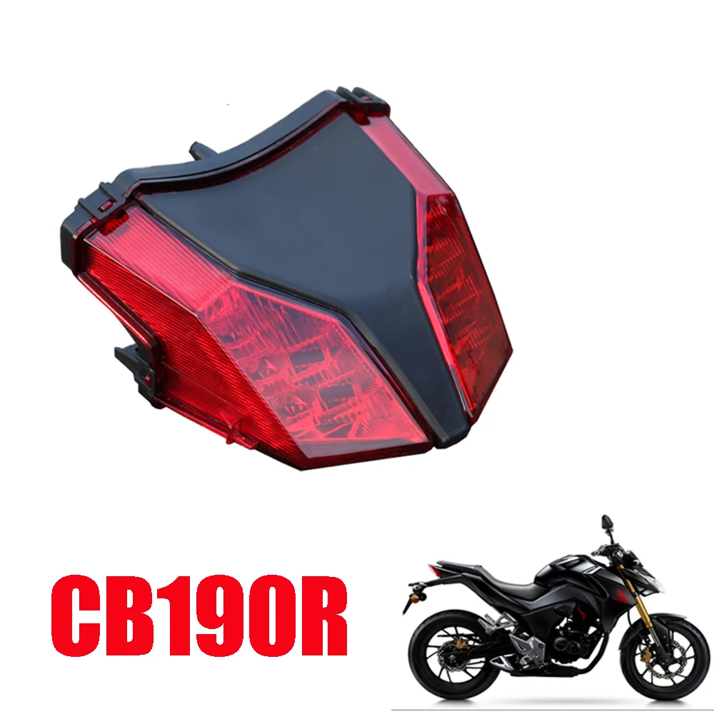 

Motorcycle Tail Light for Honda Sundiro Wuyang CB190R CBF190X WH175 CBF190R SDH175-6 190cc Motorbike LED Rear Brake Stop Lamp