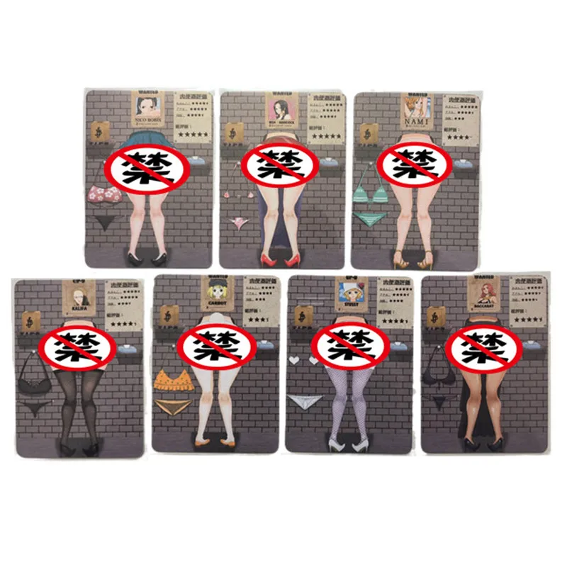 

Набор из 7 карточек «Желанная дама» (One Piece): Нами, Робин, Хэнкок. Коллекционные карточки для взрослых 18+ (ACG). Подарок для фанатов аниме и комиксов.