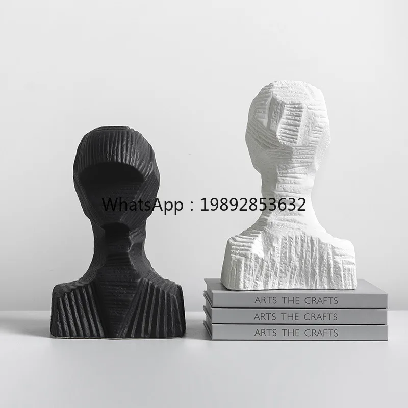 YFY سلسلة شخصيات مجردة فتاة تمثال ضوء فاخر إبداعي المنزل فندق نموذج غرفة المعيشة #3