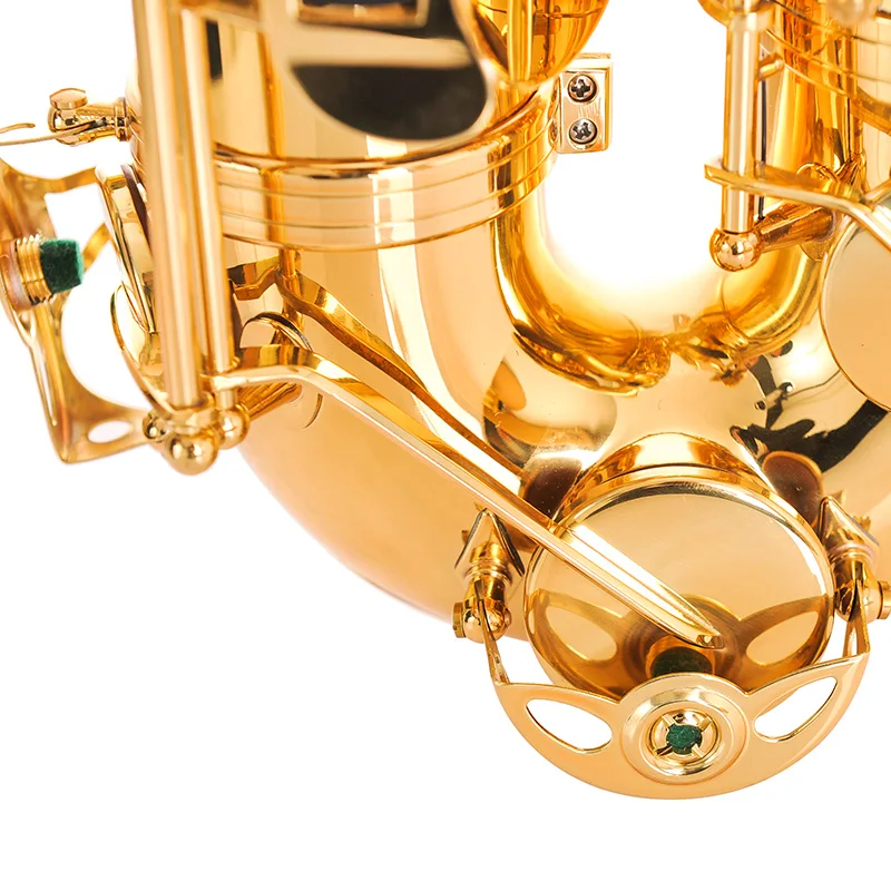 Saxophone ténor professionnel b-flat, Instrument de grande Performance avec ton riche, Version dorée recommandée