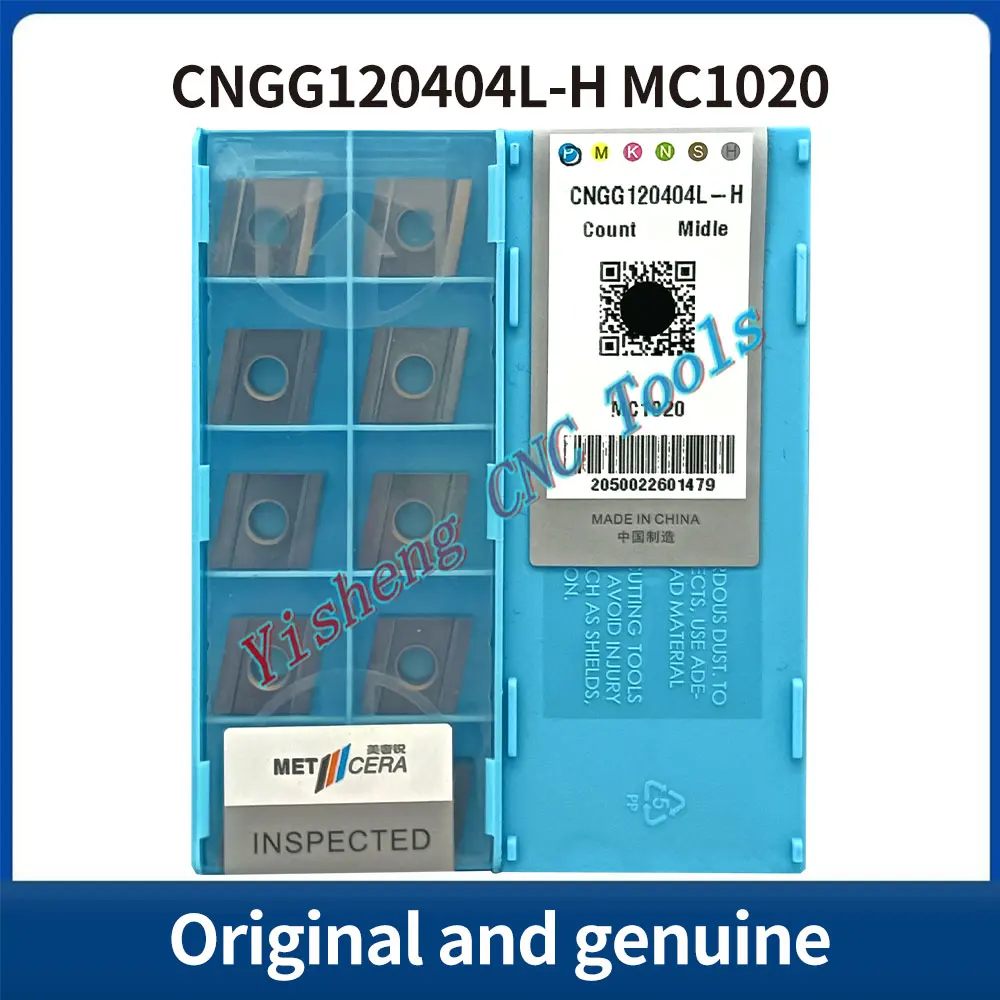 

Режущие инструменты METCERA CNGG120404L-H CNGG120404R-H CNGG120408L-H CNGG120408R-H MC1020 PV4312 Твердосплавные пластины с ЧПУ