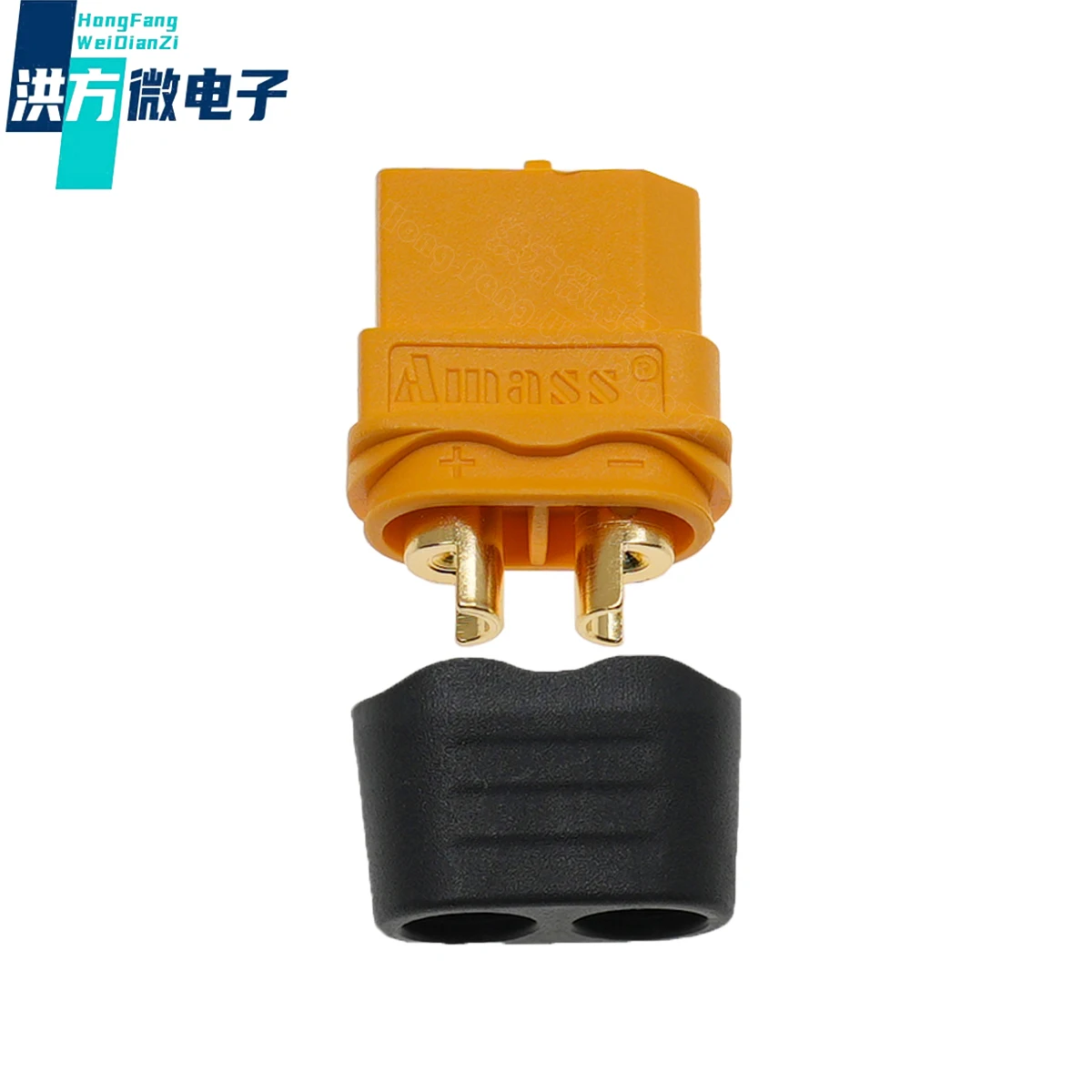 5PCS original, XT60H,Aeromodelling aviation plug, lithium battery/controller, yellow,male and female connectors. XT60H-F;XT60H-M