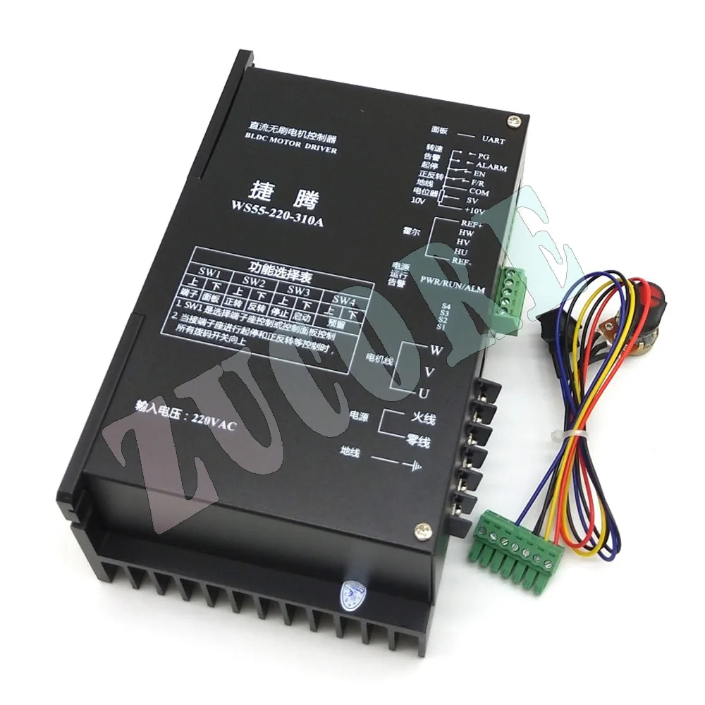 

Brushless Motor Driver AC Input Compatible with Hall or Not with Communication Port Contact Before Placing An Order.