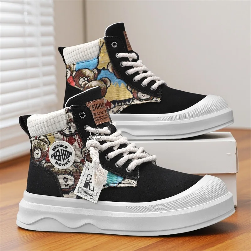 

Men's 2025 New Winter Versatile Casual Work Boots Men's Non-Slip Wear-Resistant Trendy Fashion Boots