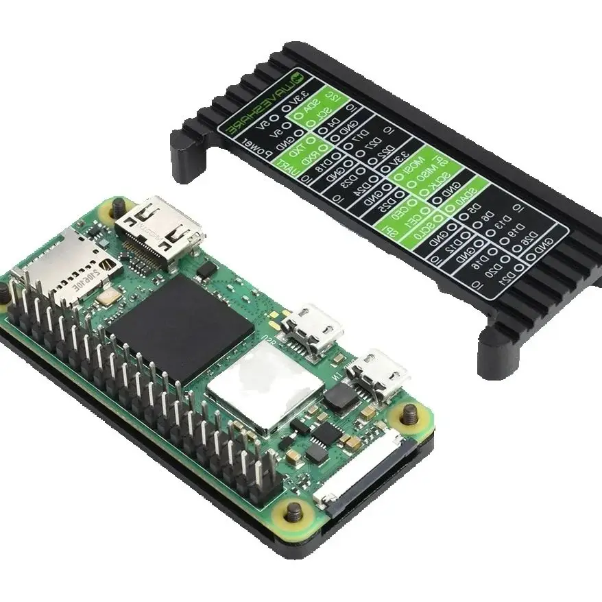 2W -aluminum alloy radiator ABS- protective case Raspberry Pi Zero0-2W