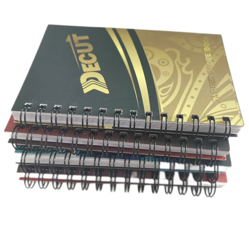 Target Score Book Daily Shooting Points Notebook  Traing Practise Score 50 Notebook Pages Multiple Colors Record Useful tools