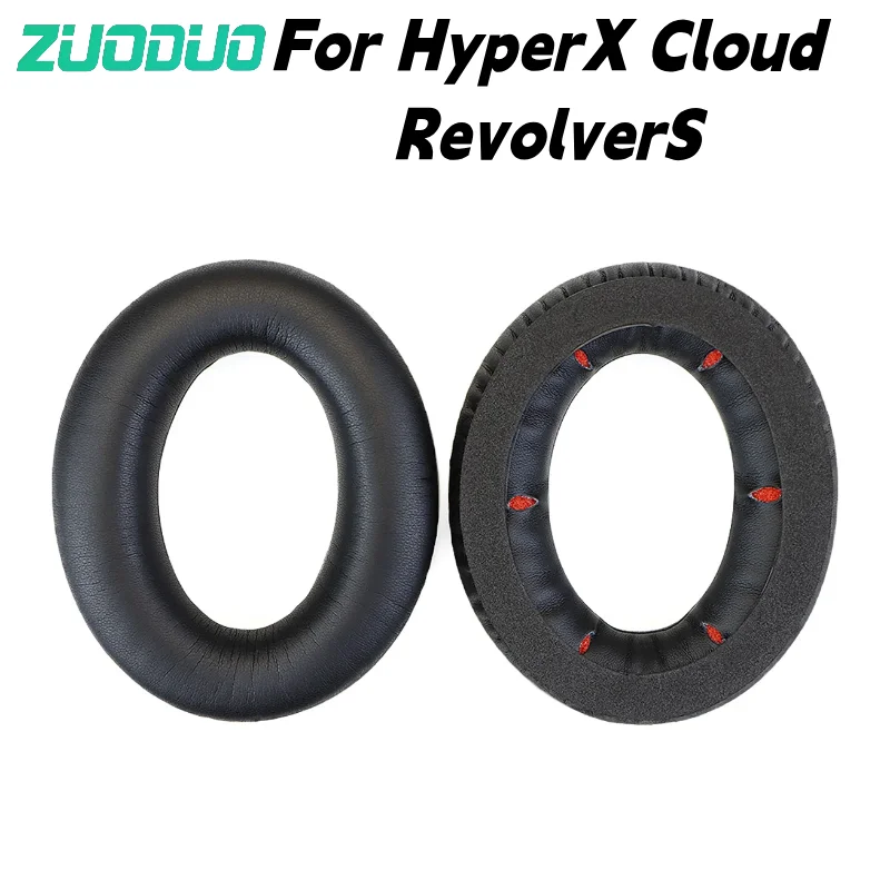 For HyperX Cloud Revolver S Dolby 7.1 Surround Gaming Headset Earpads Protein Leather Memory Foam Ear Cushion Repair Parts
