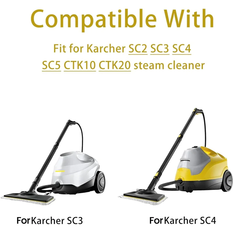 ABVI-насадка для окон и набор скребков для Karcher SC2 SC3 SC4 SC5 CTK10 CTK20, аксессуар для пароочистителя для чистящих средств