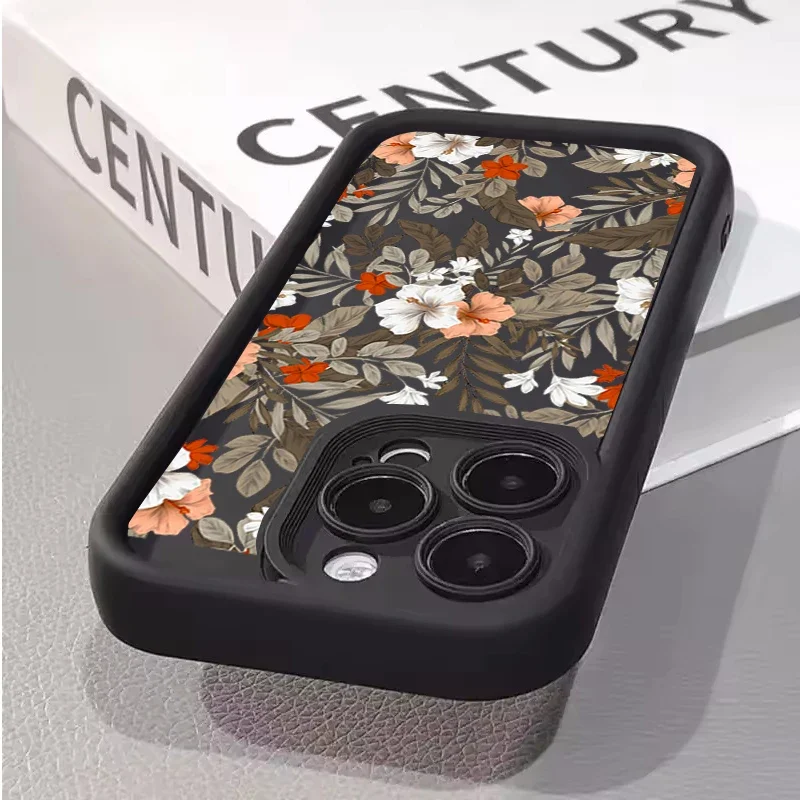 INS Smile ديزي زهرة جراب هاتف لموتورولا موتو G22 G24 G84 G53 G14 G60 E13 E22 Edge 50 Pro 40 Neo 50 Fusion 5G غطاء غير لامع