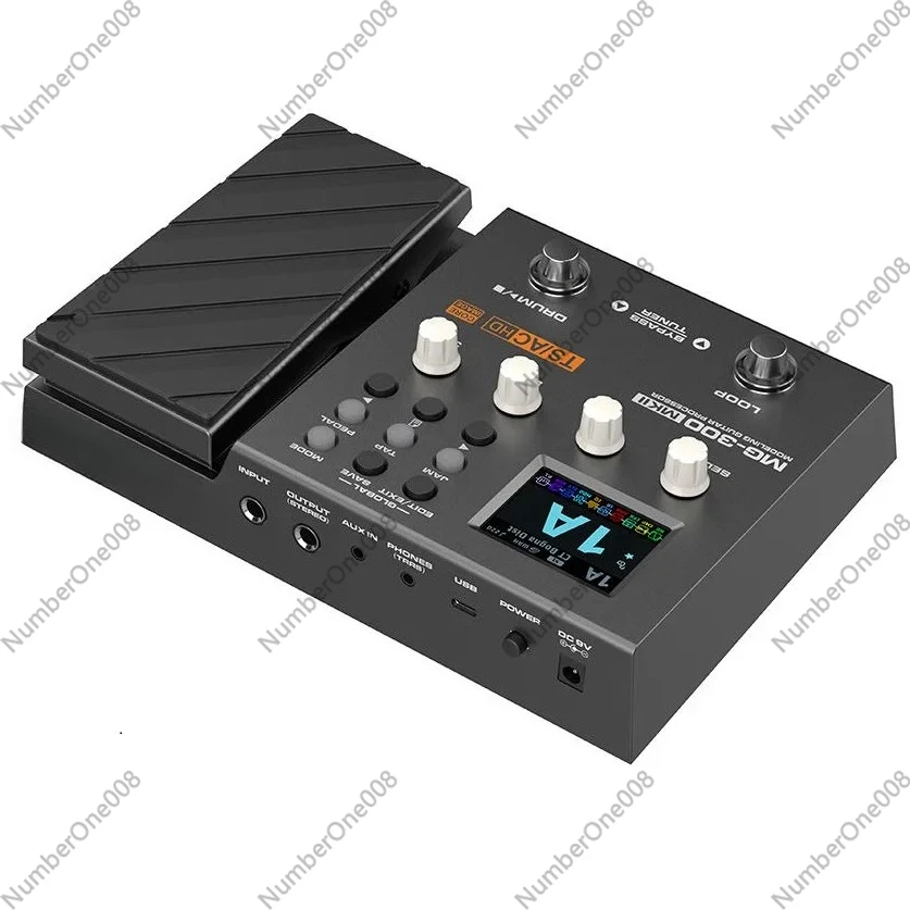 Multi-Effects Guitar Pedal with Amp Modeling and IR Loading 50 Presets for Electric Guitar