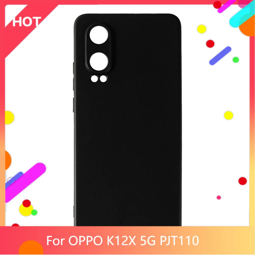 K12X 5G PJT110 Case Matte Soft Silicone TPU Back Cover For OPPO K12X 5G PJT110 Phone Case Slim shockproo