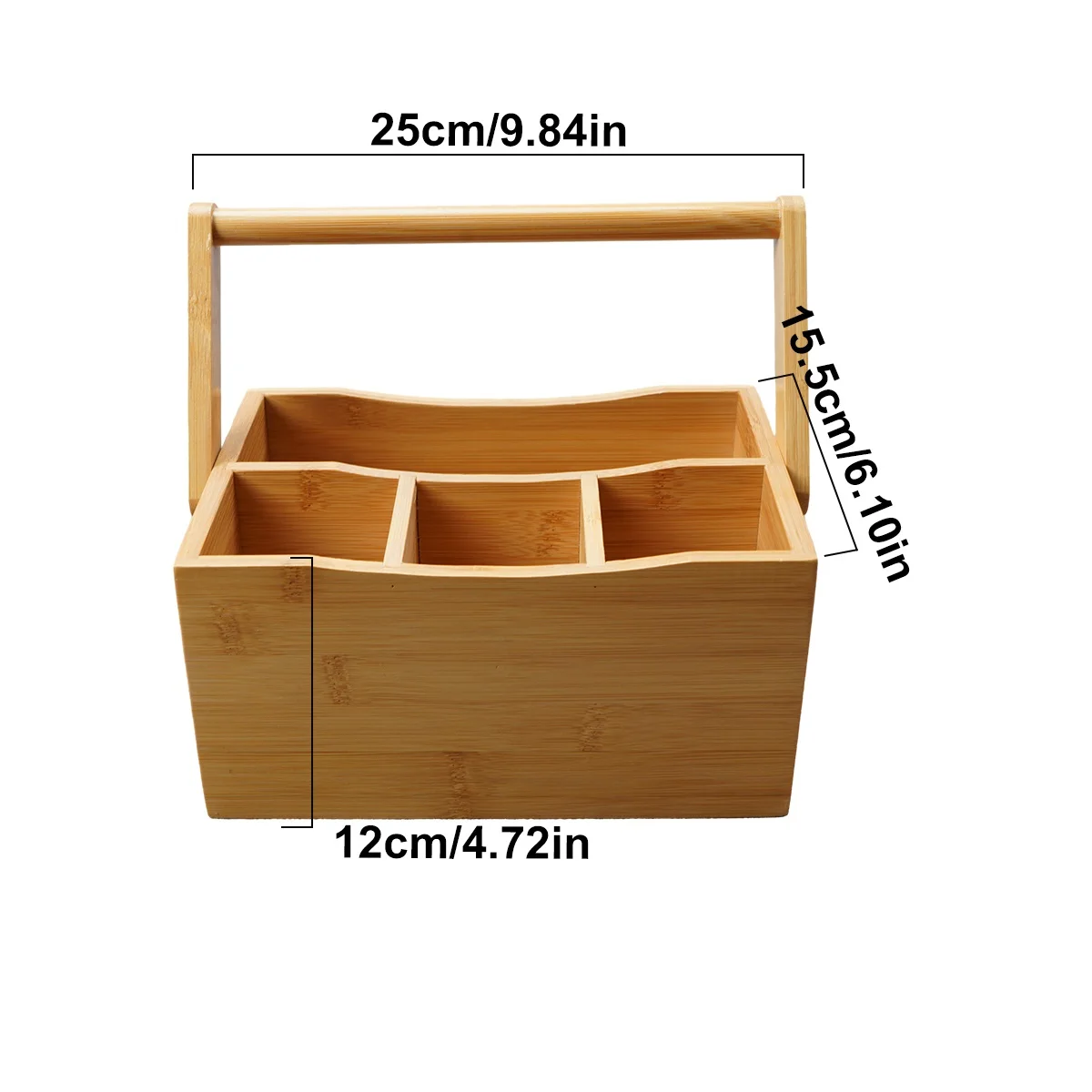 Hanging Storage Basket with Compartments for Household Kitchen Knife and Fork Cutlery Storage Organizer, Fruit and Vegetable Bas