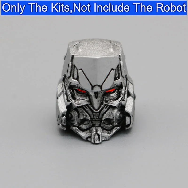 В наличии светящаяся сменная скульптура на голове, комплект аксессуаров из АБС-пластика для Tramsformation SS109 Megatron