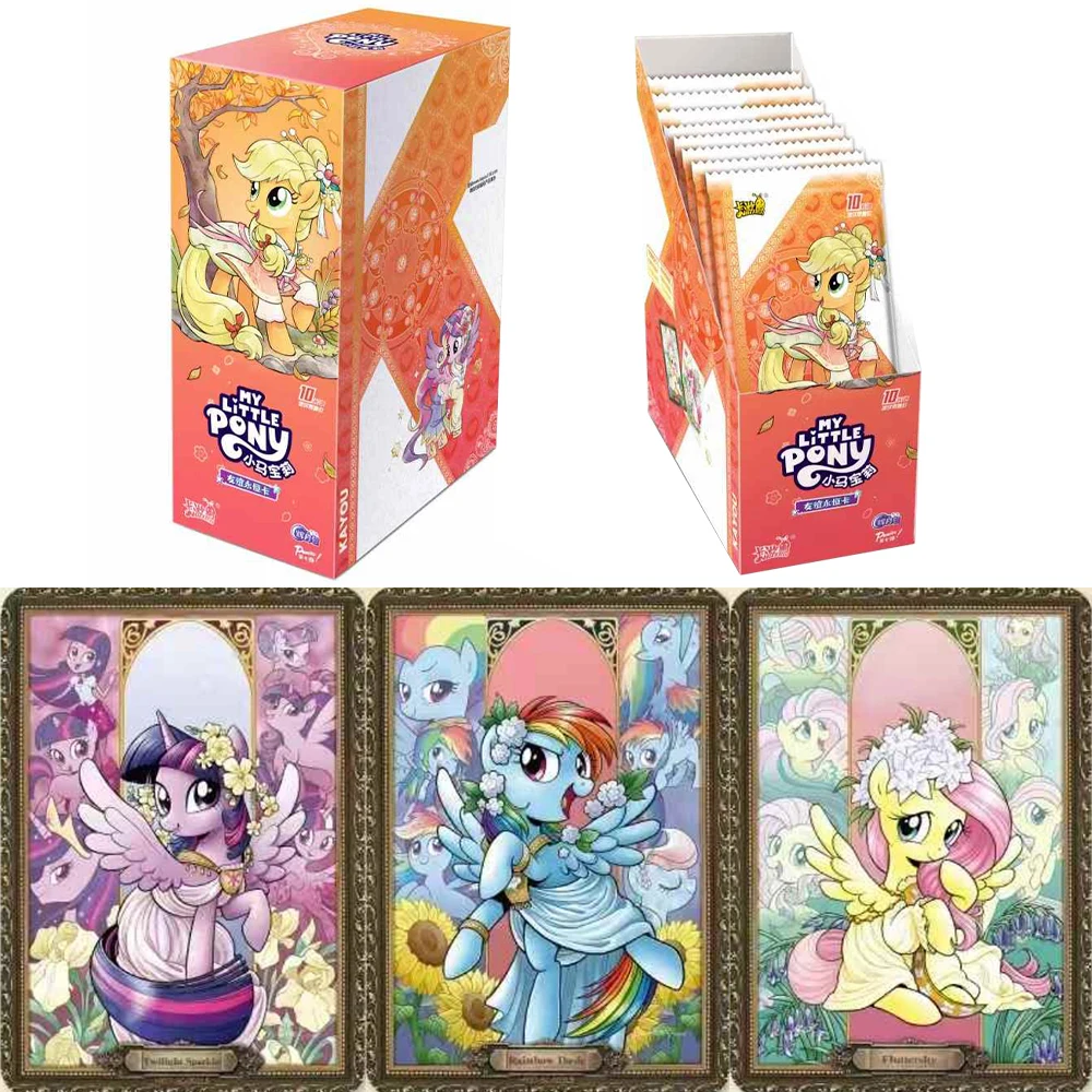 

My Little Pony Official Kayou Trading Cards Booster Box, Friendship Themed Rare Foil Collectible Cards, TCG CCG for Kids & Fans