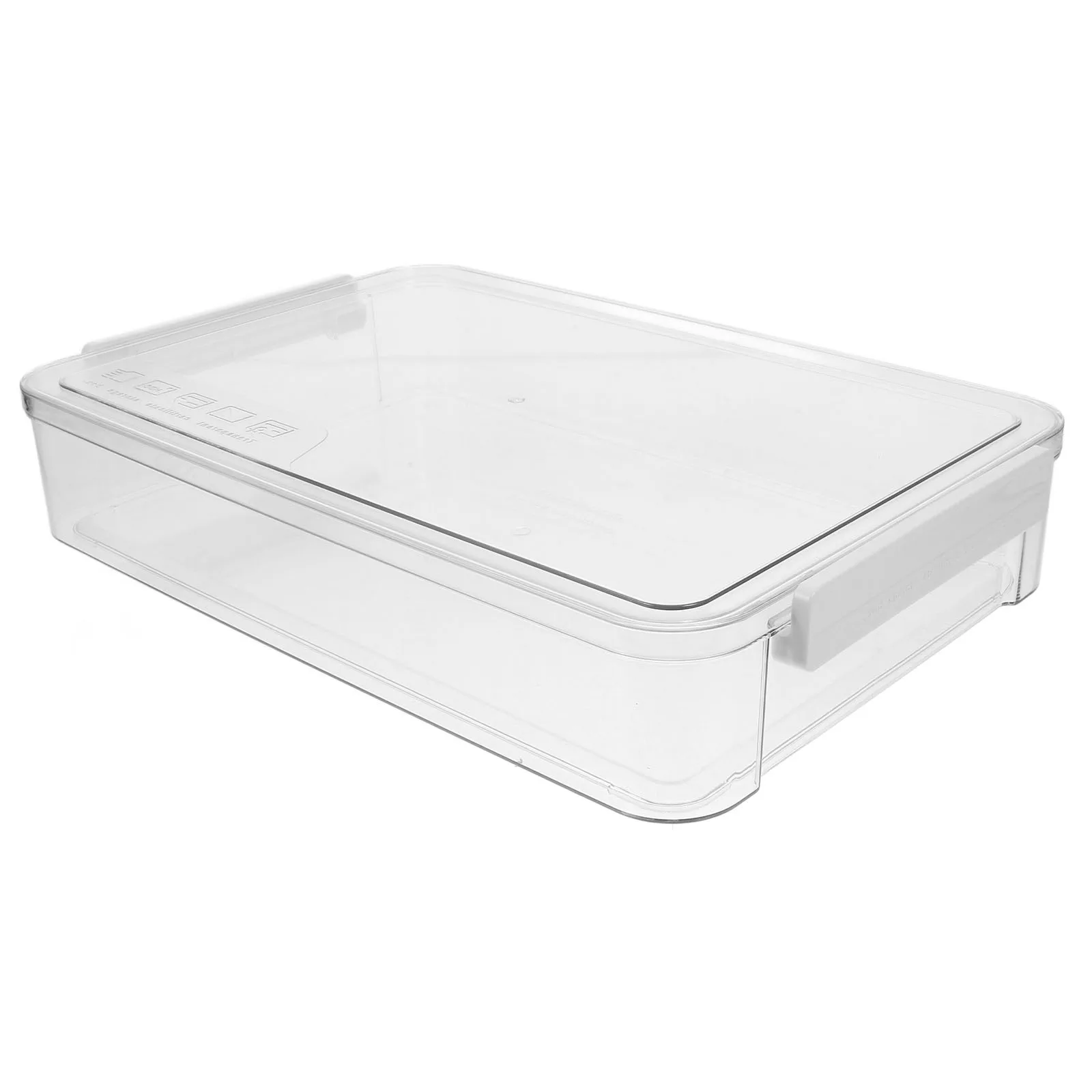 1pcs Clear File Storage Box Lid For Documents Office Supplies Household Case Study Accessory Transparent Pet Abs Waterproof