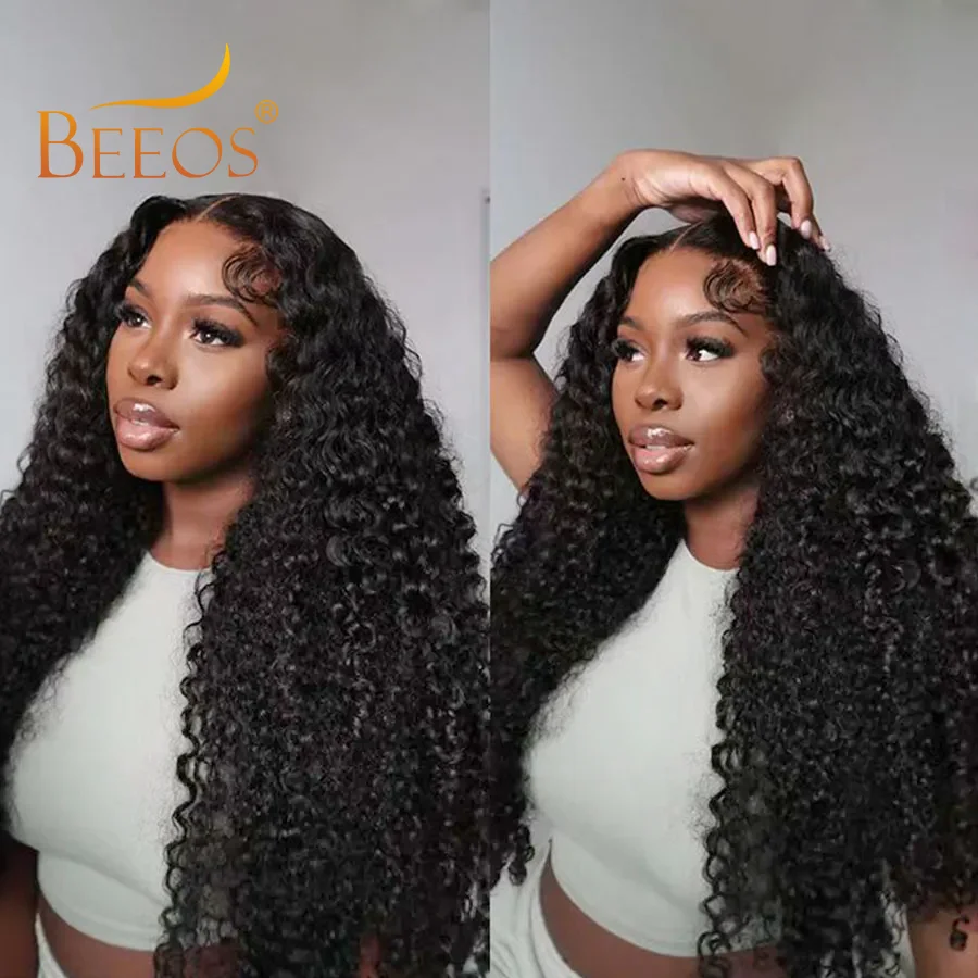 BEEOS Upgraded 2.0 Tiny Knots 13x6 Full Frontal HD Lace Wigs Skinlike HD Lace Bye Bye Knots 5x5 13x4 Water Wave Wigs For Women