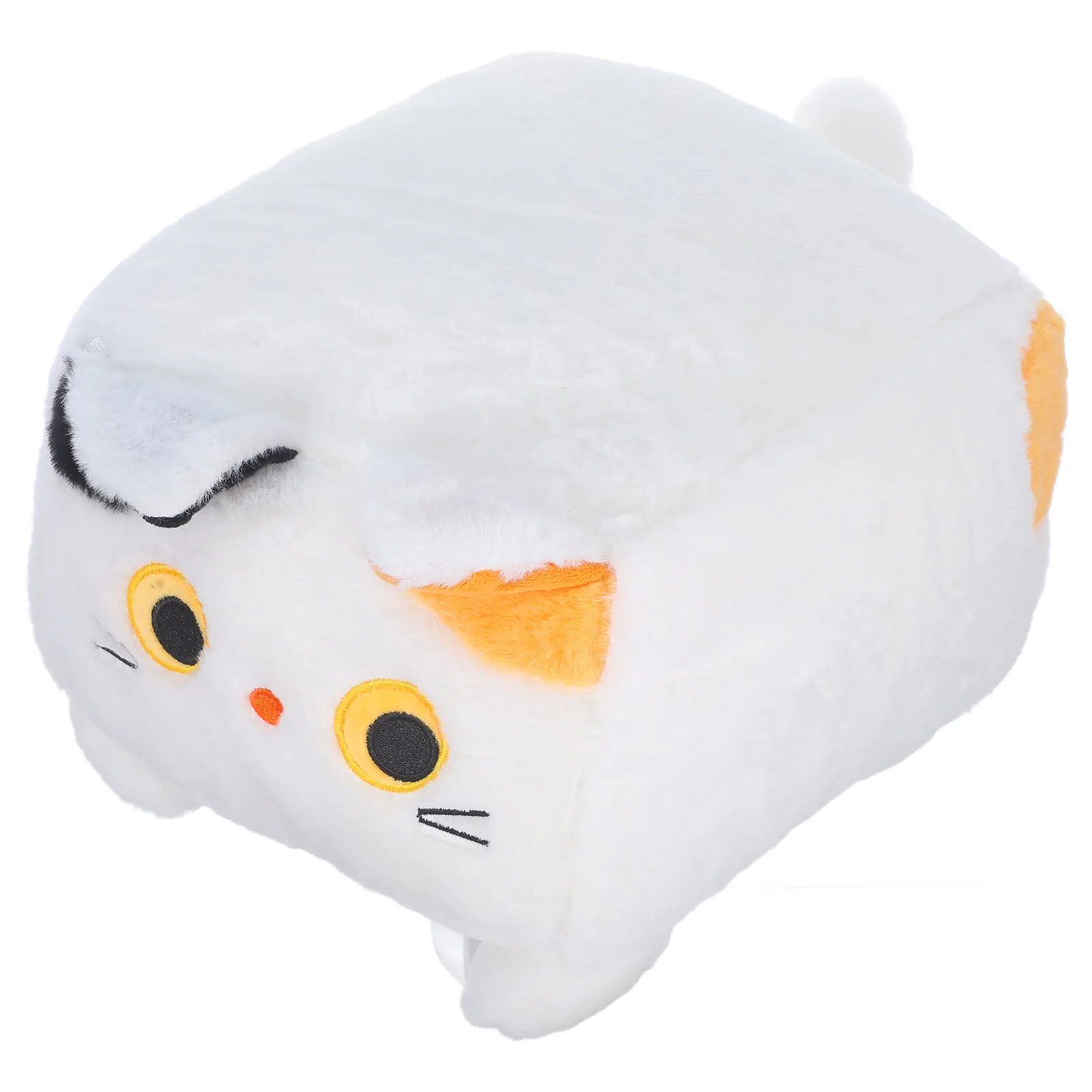 

Square Cat Toys Decorative Stuffed Animal Plushies Cartoon Pp Cotton Cube Furry for Kids
