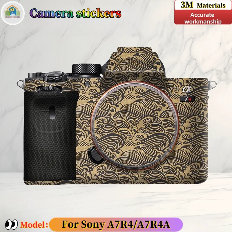For Sony A7R4/A7R4A Camera stickers, DIY skin,Precision tailoring wear-resistant protective film