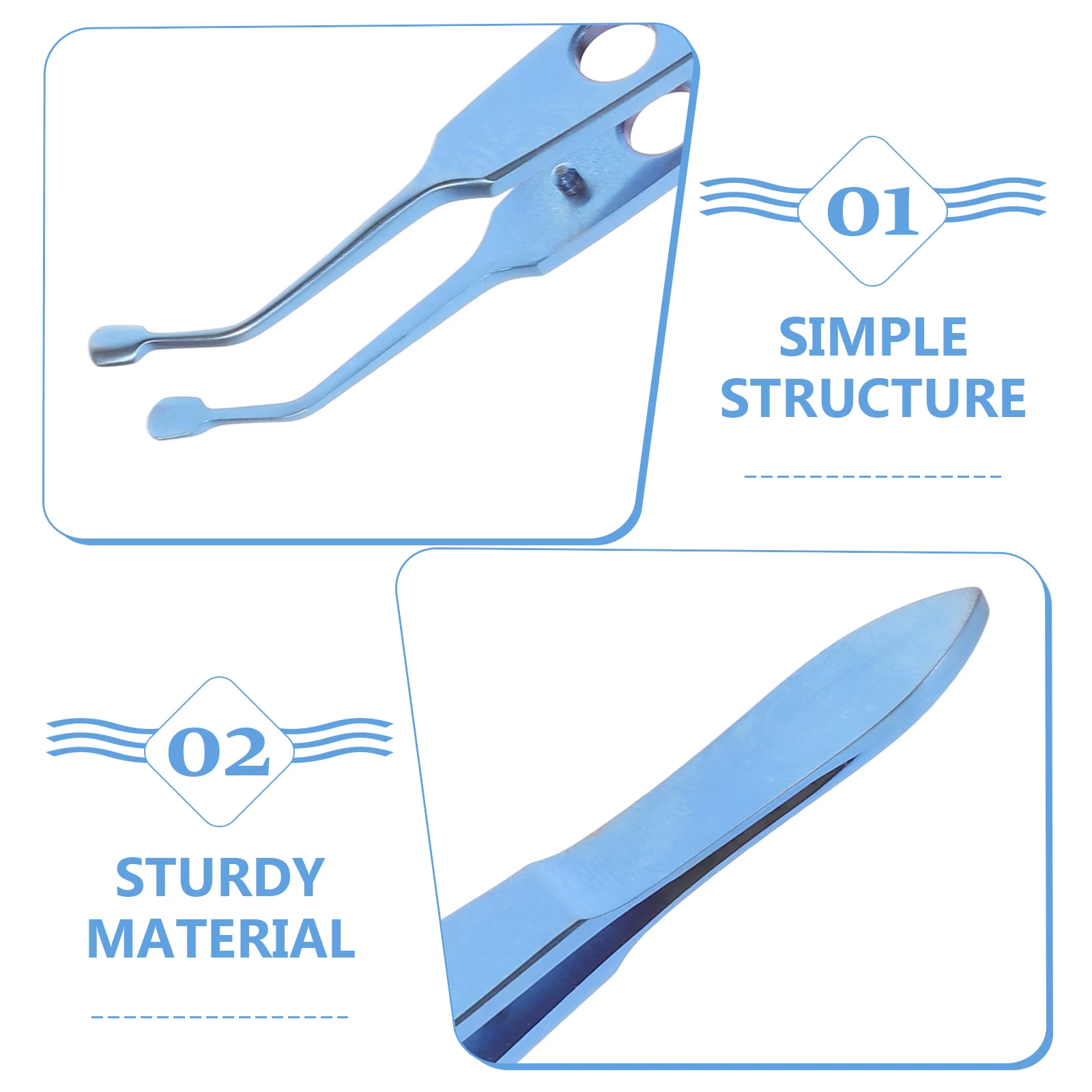 Metall Meibomian Drüse Massage Pinzette Augenlid Drüse Ausdruck Werkzeug für Frauen Augenlid Pinzette Auge Gesundheit Schönheit Werkzeug