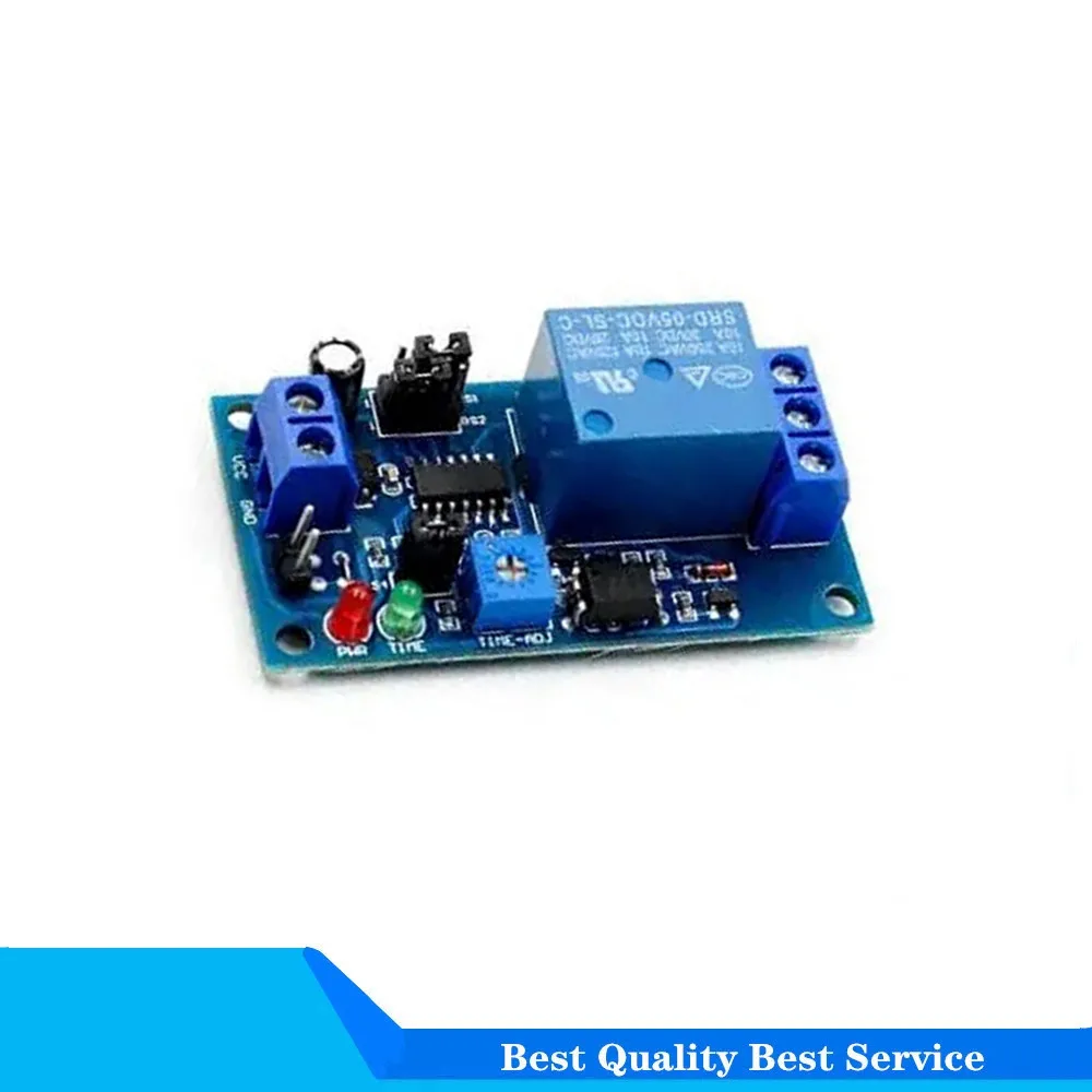 

5PCS/LOT High Quality Delay Relay Delay Turn On / Delay Turn Off Switch Module with Timer DC 12V DC 5V