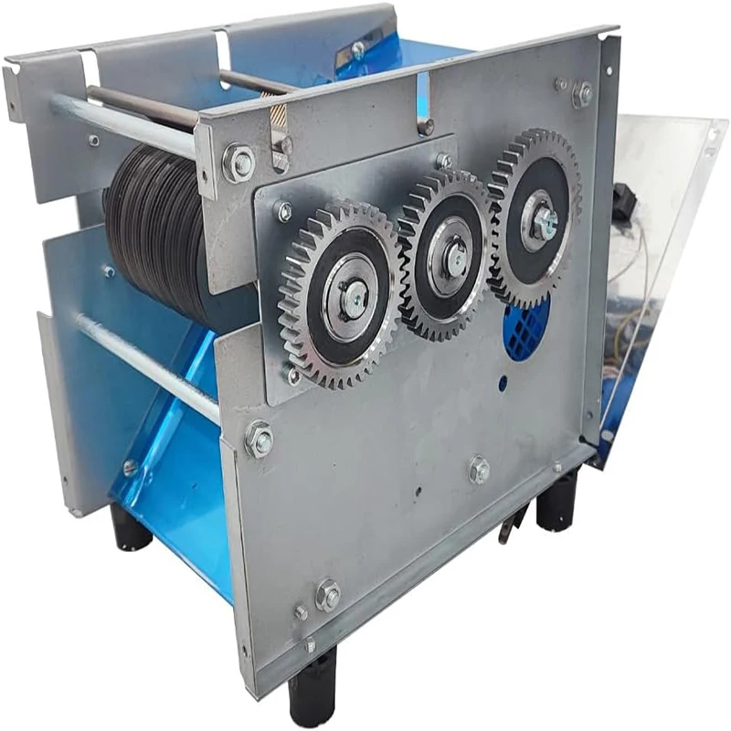 ماكينة تقطيع اللحوم الكهربائية 110 فولت قطاعة الخضروات التجارية شفرة فولاذية غير قابلة للصدأ 10 مللي متر قطاعة اللحوم 850 وات