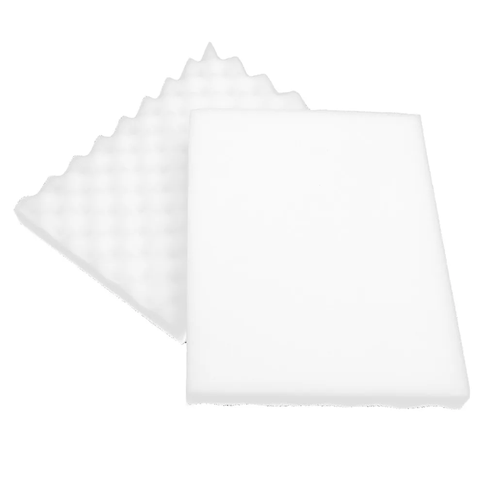 2pcs Waved Texture Fondant Shaping Mat Egg Crate Foam White Sugar Flower Pad Foam Tray Drying Flowers Modeling Sponge Mat