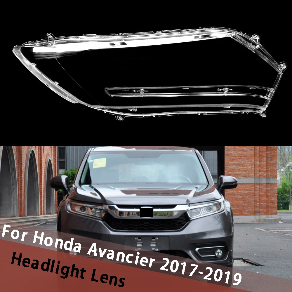 

For Honda Avancier 2017 2018 2019 Car Products Lampshades Housing Lamp Shell Auto Clear Lampcover Headlights Lights Glass