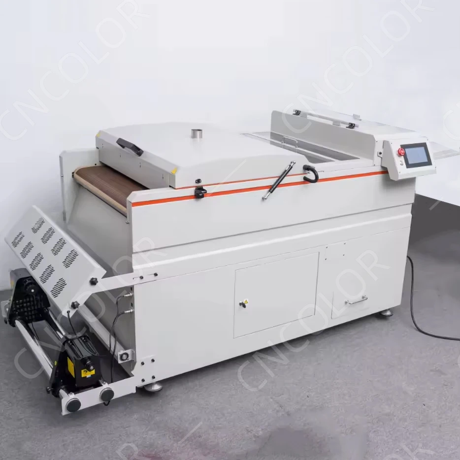 Shaker Powder Shake Machine Dtf Conveyor Belt Type Powder Vibrating Screen Automatic Induction Winding Powder Shaking Machine
