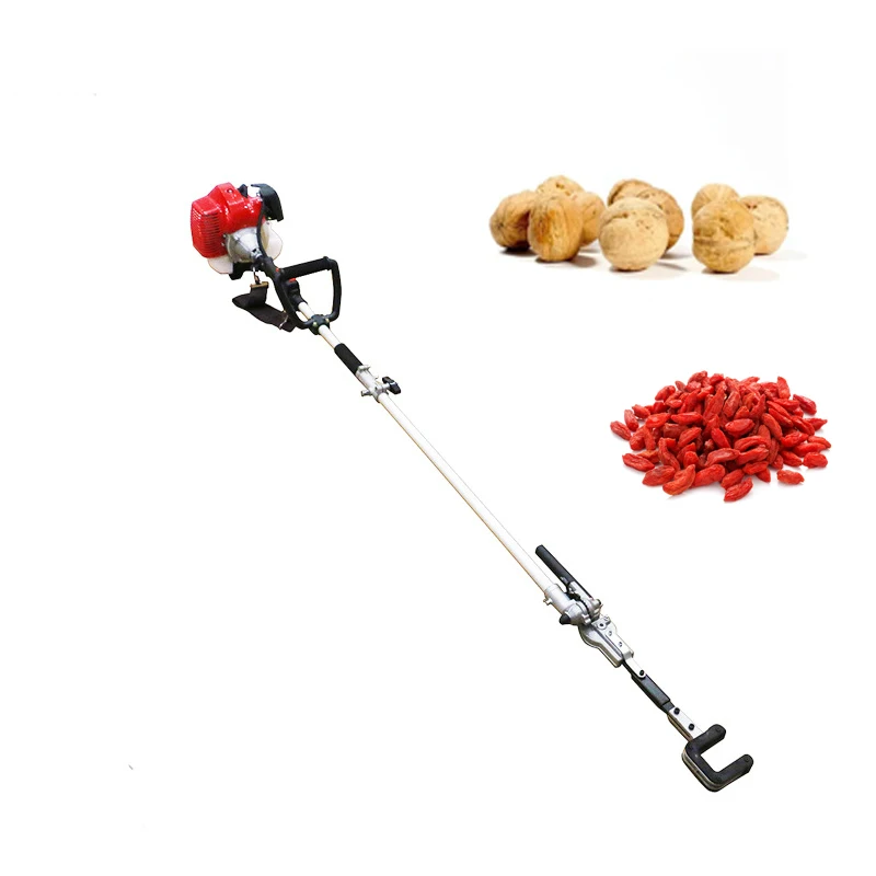 High Altitude Olive Orchard Harvesting Machine Picker Fruit Beater Harvester Petrol Nut Chestnut Harvester Fruit Picker