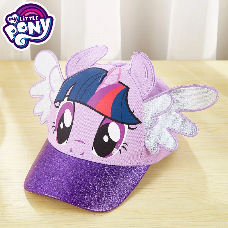 My Little Pony Pinkie Pie Twilight Sparkle Rainbow Dash Anime Cartoon Kawaii Cute Girl berretto da Baseball primavera estate cappello da sole