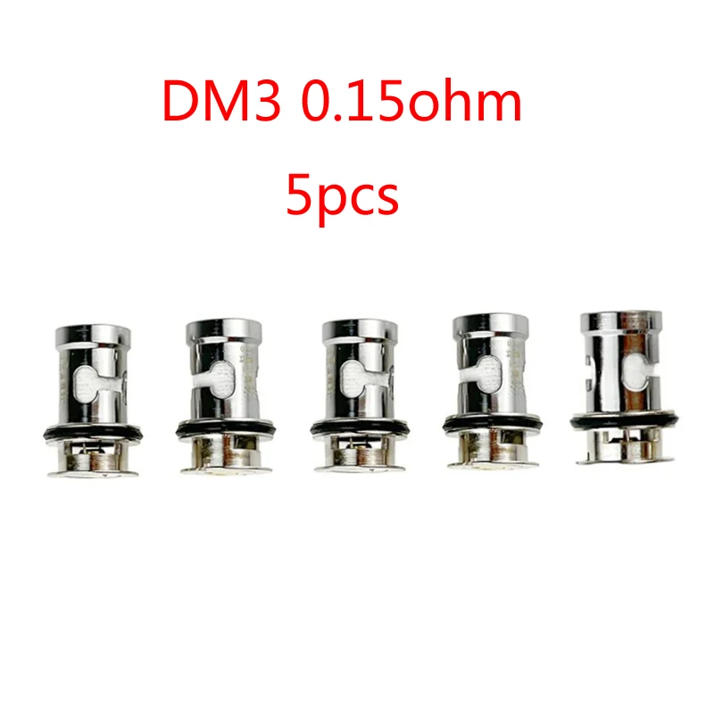 5PCS DM3 coil 0.15ohm for Drag 3 Drag X S Plus Pro Argus MT XT