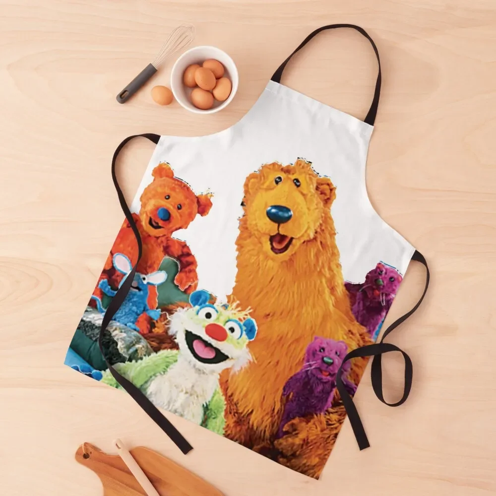 

bear in the big blue house Apron kitchen utensil kitchen jacket woman Kitchen New 2022 Year Chef Apron