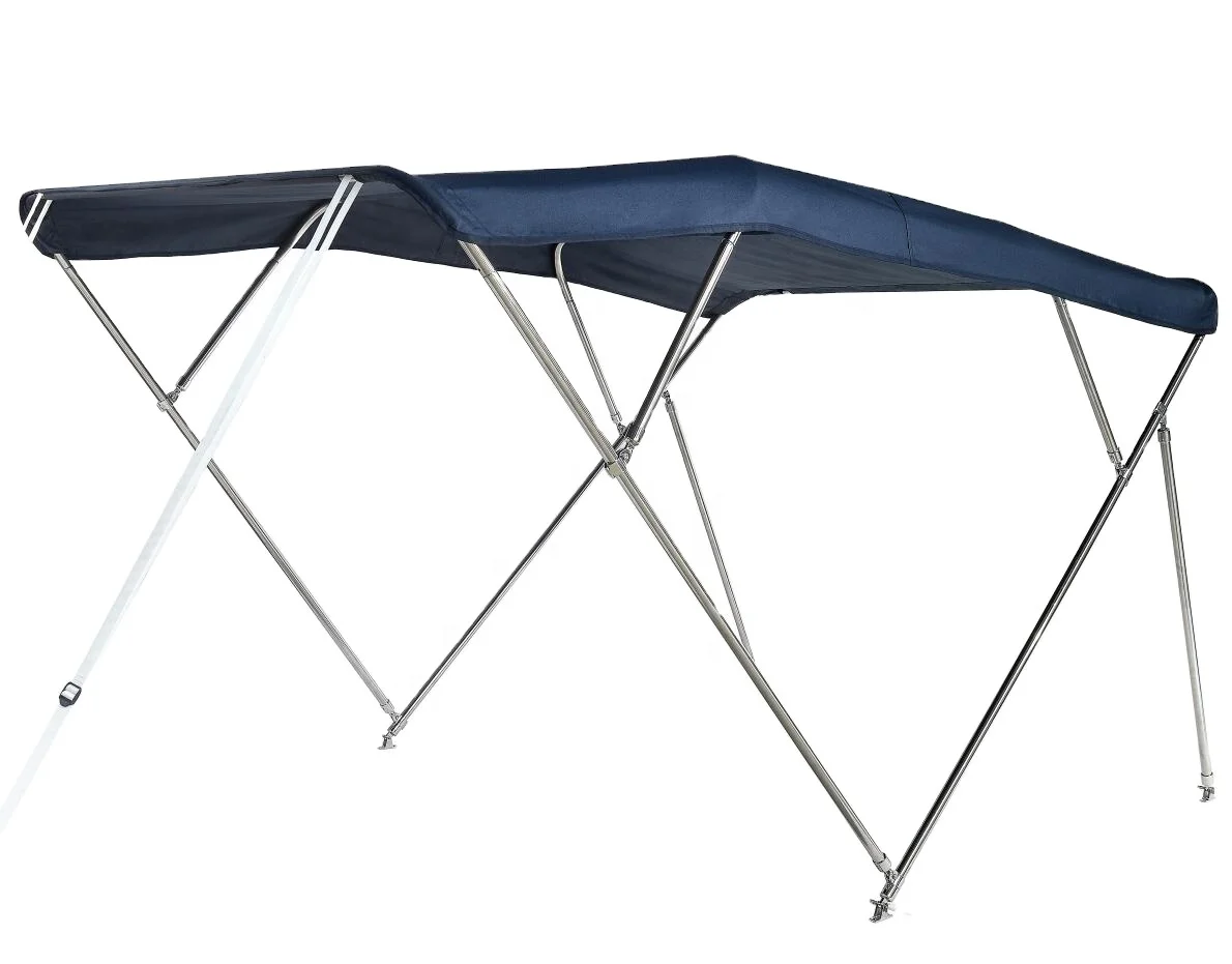 UV Protection Stainless Steel 4 Achi Bimini Tops for Boats