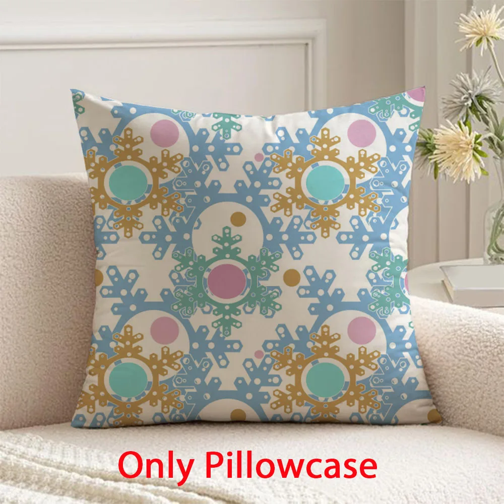 

Christmas Pillow cover winter Merry Christmas decorative 45x45 cushions cover for New Year pillow case