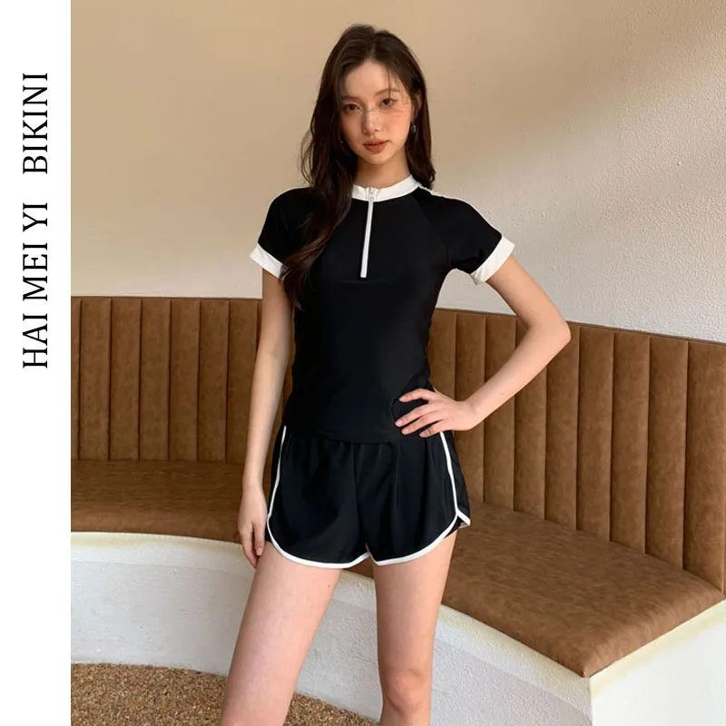 

Новый спортивный купальник для женщин: скромный, для небольшой груди, с эффектом утяжки, для термальных источников и плавания