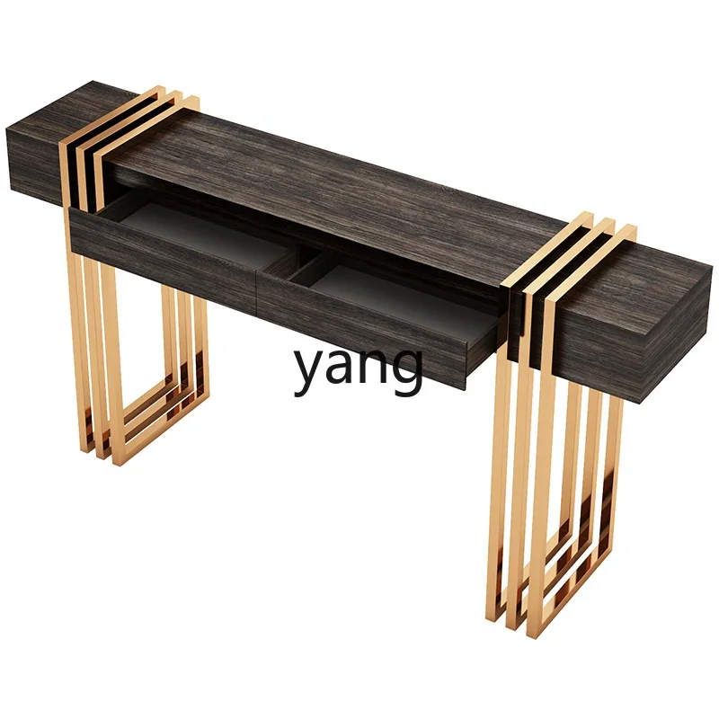 

xyy new Chinese-style entrance cabinet entry table against the wall entrance hall strip case entrance platform