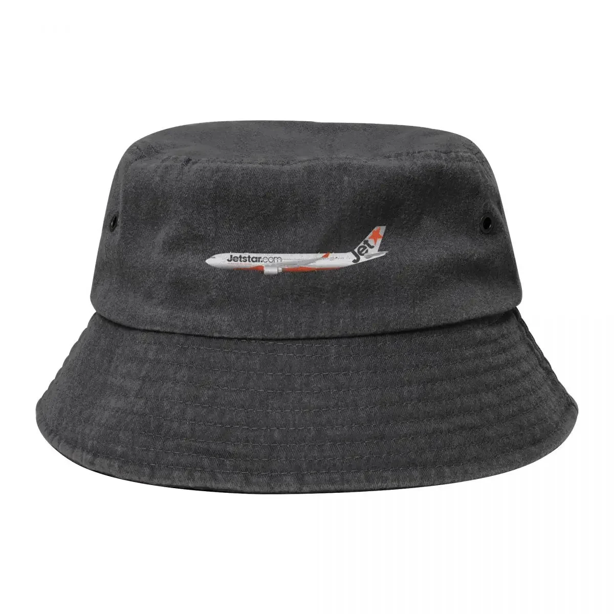 Wings In Uniform - A330 - Jetstar Bucket Hat funny hat Big Size Hat Men's Hats Women's