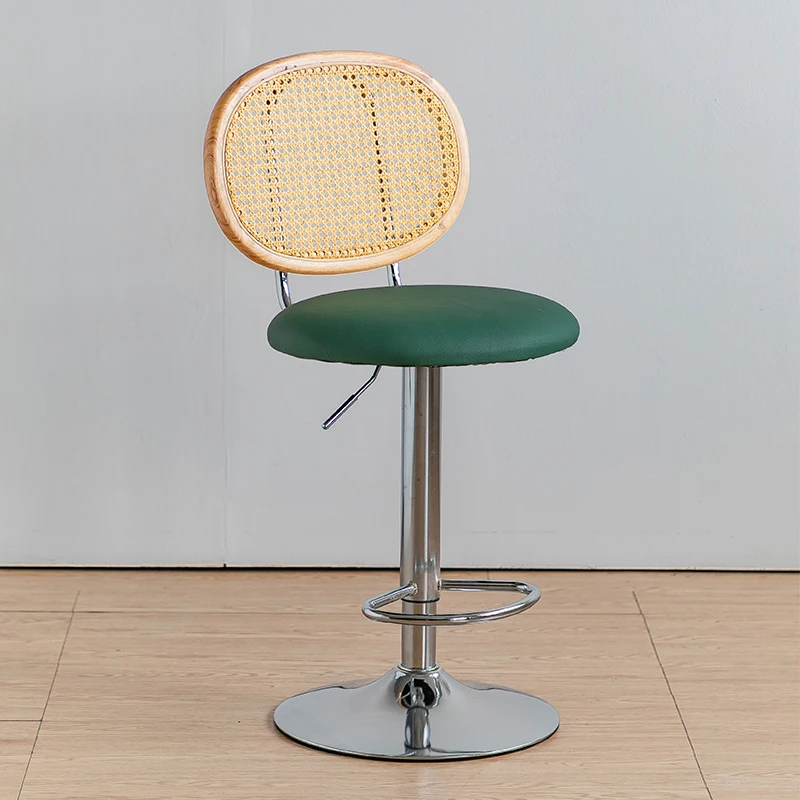 المعادن الصلب المخملية كرسي طويل الساق الاكريليك الأبيض منجد الحد الأدنى Bitrots كرسي طويل الساق الأسلحة منجد سيلا ألتا بار الأثاث