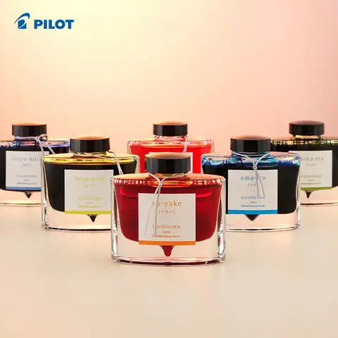 Pilot 25 Kleuren 15/50 ml Kleurrijke Vulpennen Inkt Verschillende Kleuren Glas Gebotteld Inkt Pen Refill Cartridge School kantoorbenodigdheden
