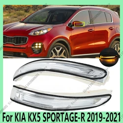 87613D9020 8761323D9100 For KIA KX5 SPORTAGE-R 2019-2021 Accessories Car Rearview Mirror Lights Rurn Signal Light Flashing Light